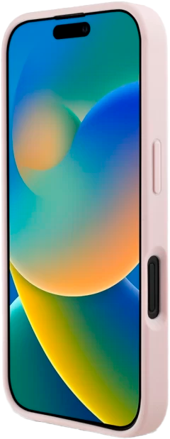 Панель Guess Grained Roses Big 4G для Apple iPhone 16 Pink (3666339427078) - зображення 5