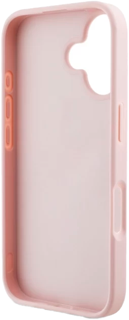 Панель Guess Grained Roses Big 4G для Apple iPhone 16 Pink (3666339427078) - зображення 7