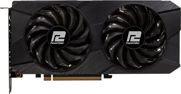 Karta graficzna Powercolor PCI-Ex Radeon RX 7600 Fighter V2 8GB GDDR6 (128bit) (2655/18000) (HDMI, 3 x DisplayPort) (RX 7600 8G-F/V2) - obraz 1