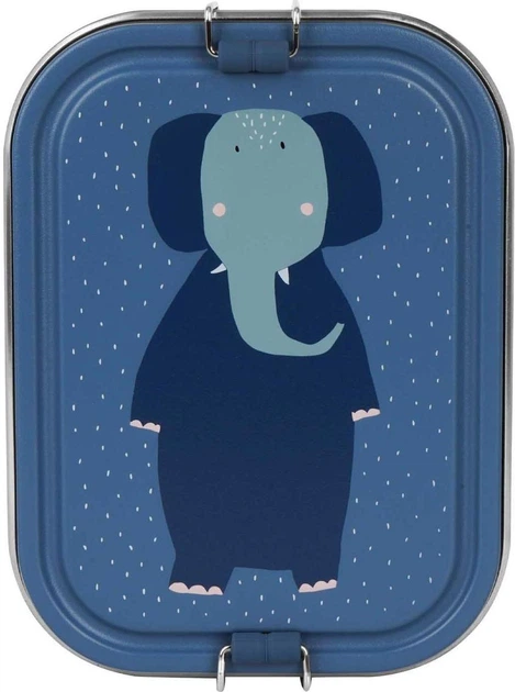 Lunchbox Trixie Mrs. Elephant niebieski 1200 ml (5400858602145) - obraz 2
