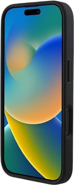 Панель DKNY Quilted Stack Logo для Apple iPhone 16 Black (DKHCP16SPQDSLK) - зображення 5