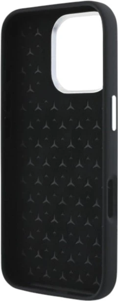 Etui Mercedes-Benz Silicone Tonal Logo MagSafe do Apple iPhone 16 Pro Black (MEHMP16L23SUTTK) - obraz 7