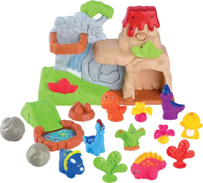 Ігровий набір PlayGo Динозаври з вулканом 20 елементів (4892401043719) - зображення 2