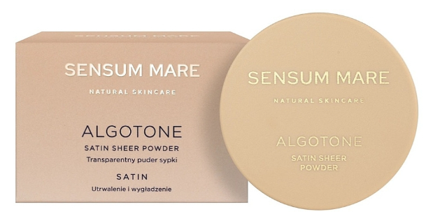 Puder Sensum Mare Algotone Satin utrwalający transparentny sypki 10 g (5907222316634) - obraz 1