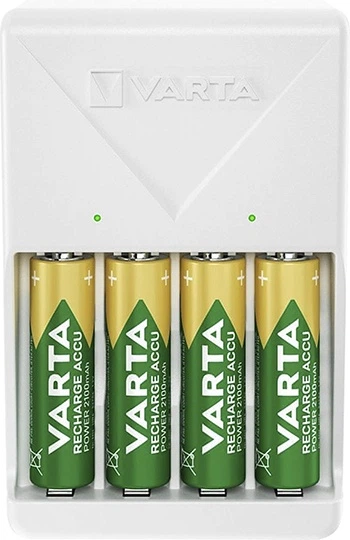 Ładowarka akumulatorków Varta Plug + 4 x AA 2100mAh 57657 (4008496054602) - obraz 2