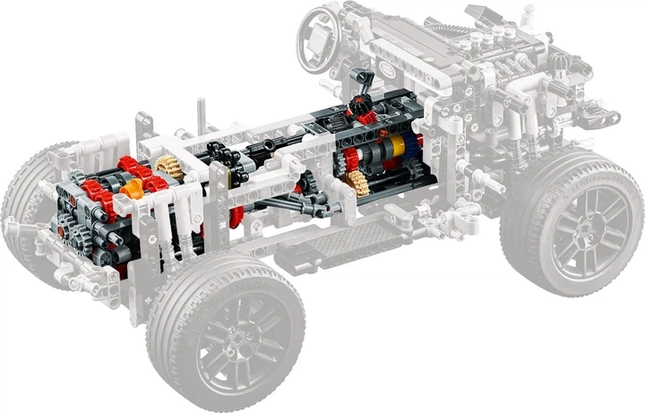 Конструктор Technik Land Rover Defender, 2573 деталей - изображение 7