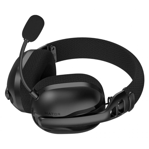 Наушники Hator Hyperpunk 3X Wireless Black (ESH14) - Фото 5 Наушники Hator Hyperpunk 3X Wireless Black (ESH14) - изображение 5