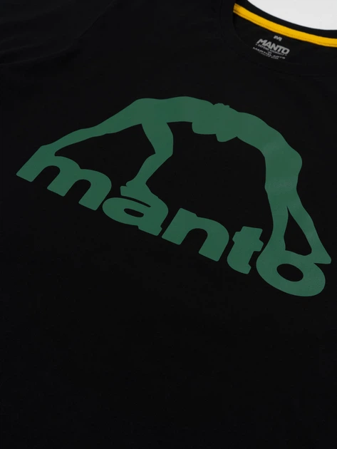 Футболка MANTO t-shirt VIBE 25 black-green L - Фото 3 Футболка MANTO t-shirt VIBE 25 black-green L - изображение 3