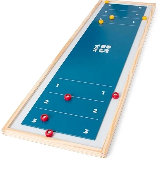Gra planszowa BS Toys Shuffleboard XL drewniany GA509 (8717775445098) - obraz 2