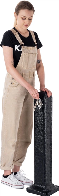 Słupek ogrodowy z kranem Kadax Torres Antracyt (K10289) - obraz 8