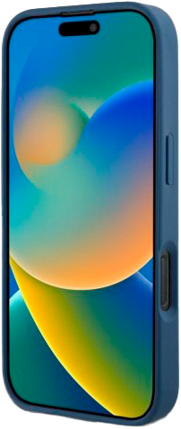 Панель Guess Grained Roses Big 4G для Apple iPhone 16 Pro Max Blue (3666339427405) - зображення 5