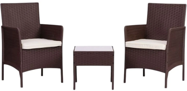 Zestaw mebli ogrodowych ModernHome by Multistore DN602-2-3 - obraz 1