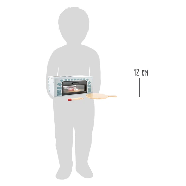 Zestaw do zabawy Small Foot piec do pizzy 25 elementów 5410767 (4020972112040) - obraz 7