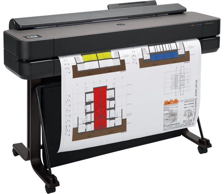 Ploter HP DesignJet T650 36" (0198701027911) - obraz 2