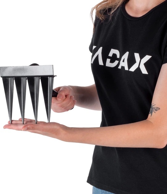 Мотика для прополювання Kadax Fontelo з 4 зубцями без ручки (K10703) - зображення 7