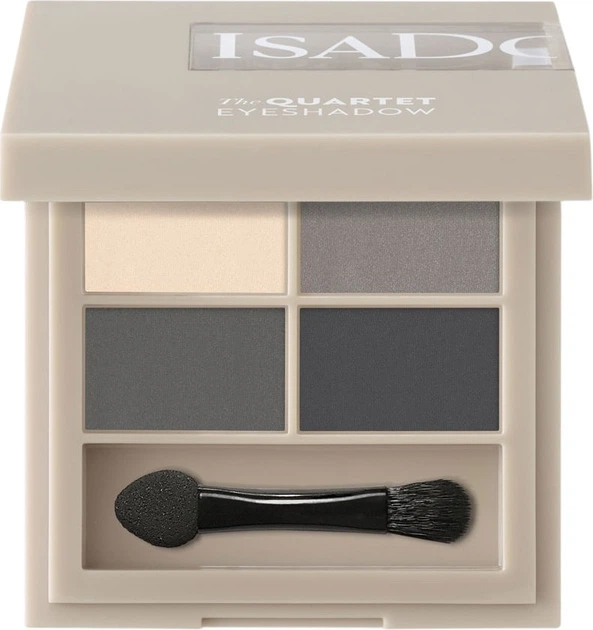 Paleta cieni do powiek Isadora The Quartet Shadow błyszczące perłowe Isadora 03 Smoky Eyes 3.5 g (7333352085429) - obraz 1