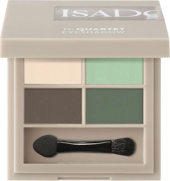 Paleta cieni do powiek Isadora The Quartet Shadow 02 Neo Mint 3.5 g (7333352085412) - obraz 1