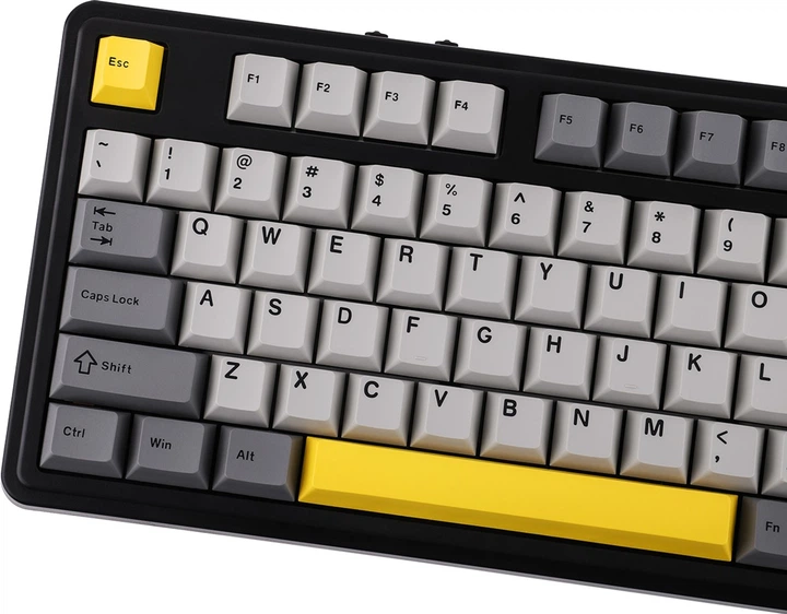 Klawiatura bezprzewodowa Ajazz AK980 Gift Switch V2 Wireless/USB Black-Grey (AK980-V2-G-BGY) - obraz 11