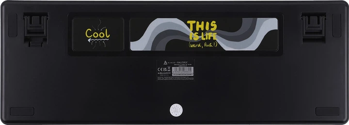 Klawiatura bezprzewodowa Ajazz AK980 Gift Switch V2 Wireless/USB Black-Grey (AK980-V2-G-BGY) - obraz 12