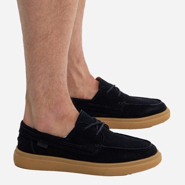 Чоловічі топсайдери Big Star NN174196 45 Темно-сині (5900714730376) (955555906416134) - Уцінка - зображення 2