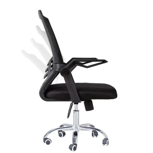 Fotel biurowy Magboss 56951 ergonomiczny obrotowy z siatki Czarny (5902734872661) - obraz 2
