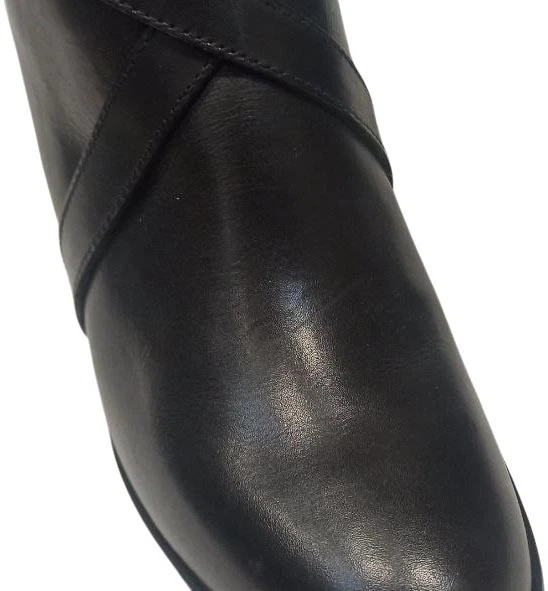 Kozaki damskie skórzane Geox D26FSC00043-C9999 37 Czarne (8050036686039) (955555906623929) - Outlet - obraz 7