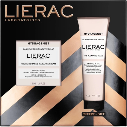 Zestaw Lierac Hydragenist Krem nawilżający 50 ml + Maska wypełniająca 75 ml (3701436934743) - obraz 1