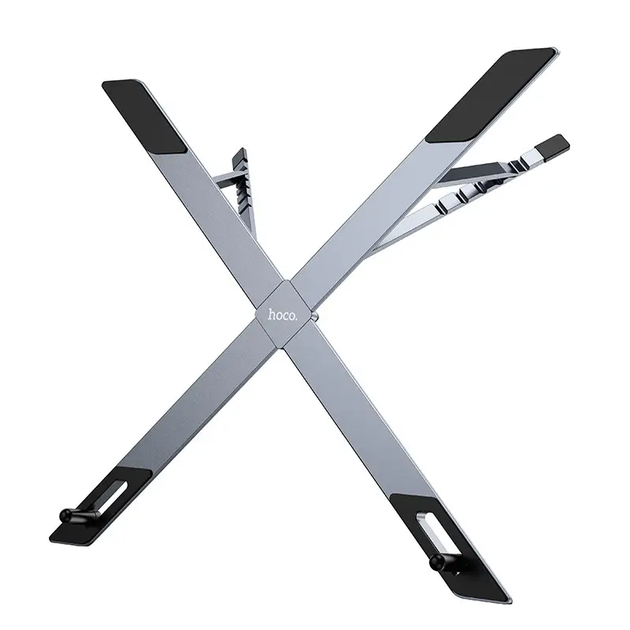 Підставка для ноутбука HOCO HD9 Action metal folding notebook holder сірий - изображение 2