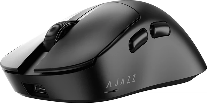 Миша Ajazz AJ179 V2 MAX Wireless/Bluetooth/USB Black (AJ179-V2-MAX-B) - зображення 2