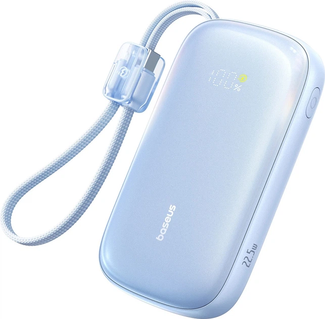 Powerbank Baseus EnerFill FC21 Qpow 3 Ultra 20000 mAh 22.5W Blue (E0027M03) - obraz 1