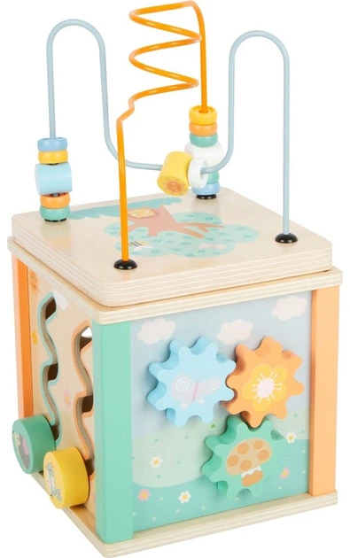 Сортер Small Foot зі спіраллю для розвитку моторики Пастельний (11724) (4020972117243) - зображення 4