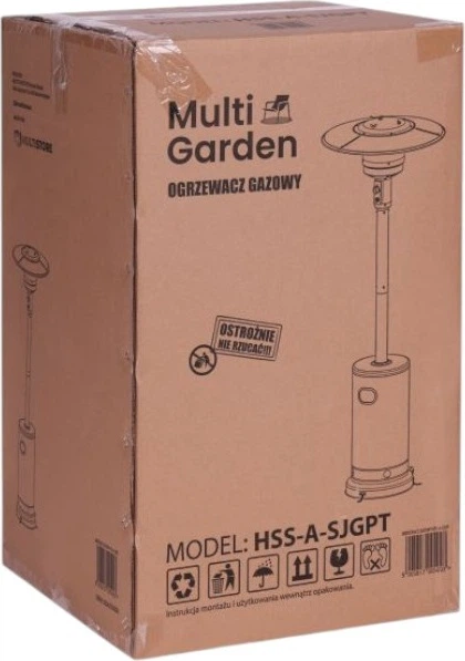 Grzejnik gazowy ModernHome by Multistore MultiGarden 13 kW HSS-A-SJGPT - obraz 8