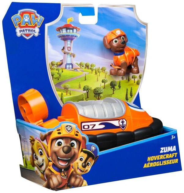 Машинка Spin Master Paw Patrol Basic Vehicle Zuma c фігуркою (0778988507513) - зображення 2