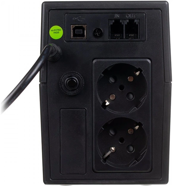 UPS Digitus Line-Interactive 360W/600VA (DN-170063-LCD) - obraz 3