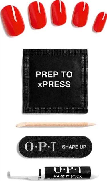 Sztuczne paznokcie O.P.I xPRESS/ON Classic Cajun Shrimp 30 szt (4064665196269) - obraz 2