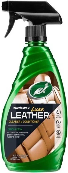Środek do czyszczenia i pielęgnacji tapicerki skórzanej Turtle Wax Luxe Leather 500 ml TW53909 (5010322539091) - obraz 1