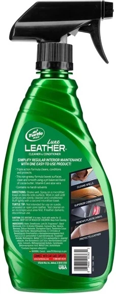 Środek do czyszczenia i pielęgnacji tapicerki skórzanej Turtle Wax Luxe Leather 500 ml TW53909 (5010322539091) - obraz 2
