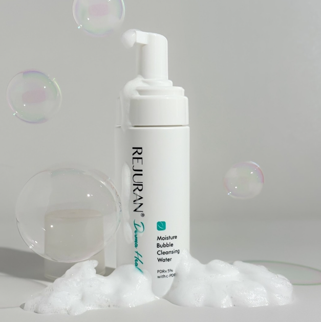 Rejuran Moisture Bubble Cleansing Water 150 мл - увлажняющая пенка для умывания с c-PDRN и гиалуроновой кислотой - изображение 2