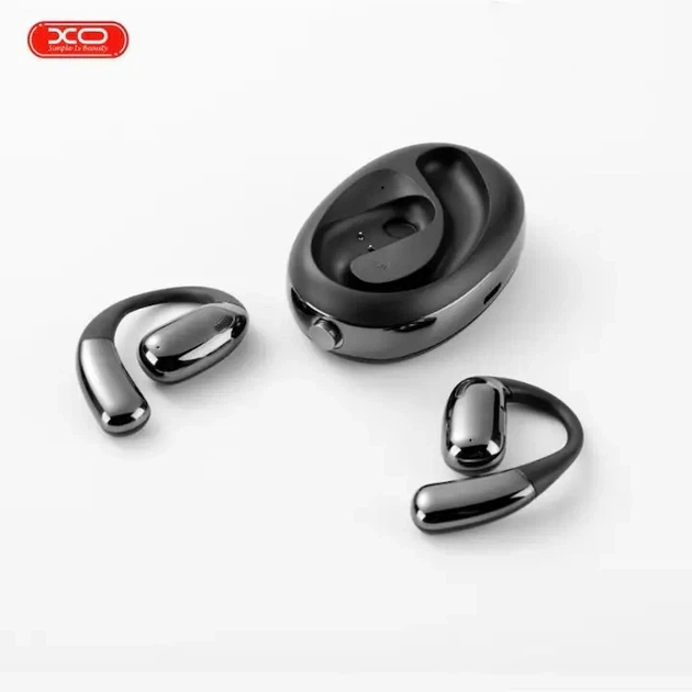 Навушники XO G36 Open Ear TWS Bluetooth 5.3, бездротові, з кліпсою, до 35 год роботи, водозахист, чорні - зображення 4