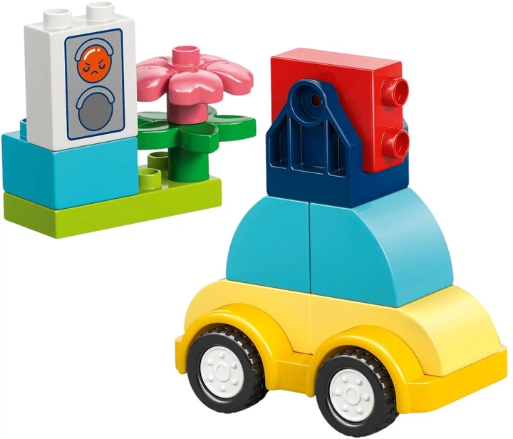 Zestaw klocków LEGO DUPLO My First Kreatywne pojazdy 42 elementy (10474) - obraz 7
