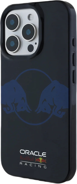 Etui Red Bull IML Two Bulls MagSafe do Apple iPhone 16 Pro Navy (RBHMP16L24HIDBV) - obraz 2