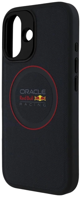 Etui Red Bull Leather Red Ring MagSafe do Apple iPhone 16 Plus Black (RBHMP16M24PUILVR) - obraz 2