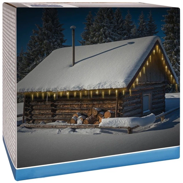 Гірлянда Vilde 839119 зовнішня 72 LED Тепла Біла (8719987651328) - зображення 4