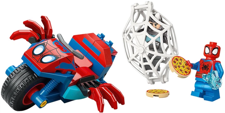 Zestaw klocków LEGO Spidey na motocyklu kontra Rhino 61 element (11206) - obraz 4