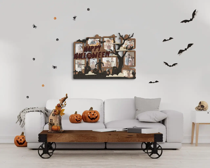 Коллаж из фоторамок The Frame Depot Хэллоуин 9 фото Коричневый (halloween_collage) - Фото 2 Коллаж из фоторамок The Frame Depot Хэллоуин 9 фото Коричневый (halloween_collage) - изображение 2