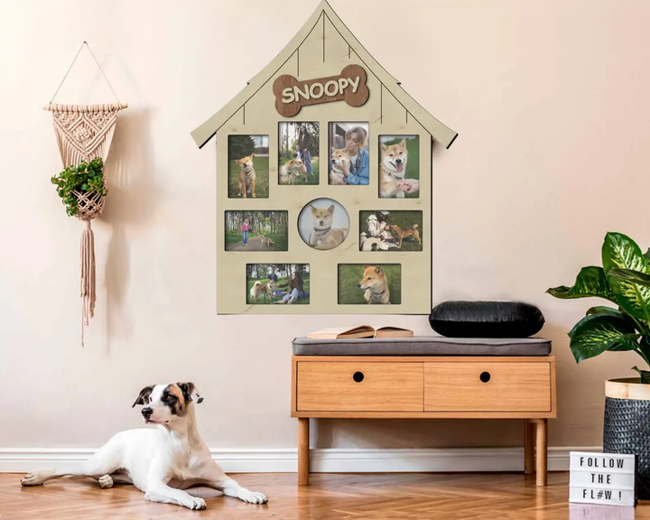 Фоторамка The Frame Depot Собачья будка на 9 фотографий Бежевый (doghouse) - Фото 2 Фоторамка The Frame Depot Собачья будка на 9 фотографий Бежевый (doghouse) - изображение 2