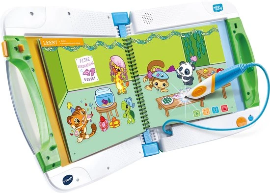 Навчальна книга інтерактивна Vtech Magibook Стартовий набір з демо-книгою 80-613162 (3417766131621) - зображення 4
