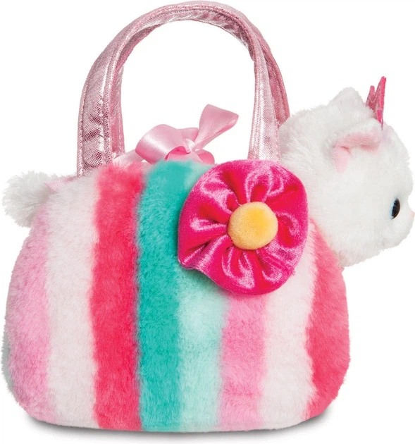 Maskotka Aurora Fancy Pals Księżniczka Kot w niebieskiej Ttrbie 20 cm 200627C (5034566613645) - obraz 2