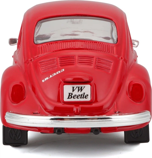 Metalowy model samochodu Maisto Special Edition Volkswagen Beetle 1:24 MST31926RD (90159319269) - obraz 12