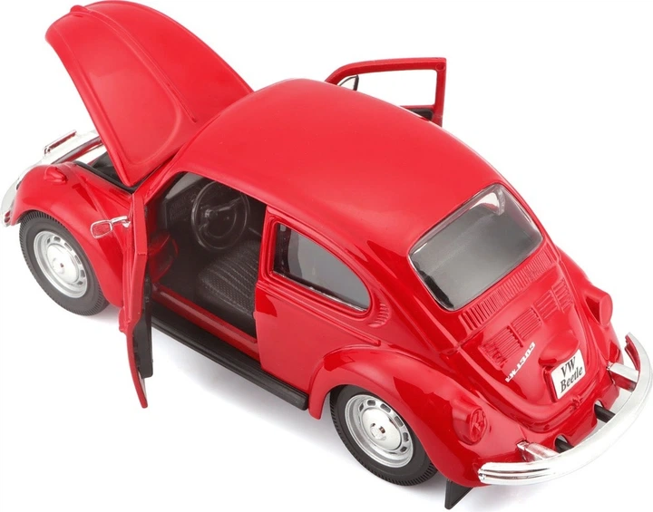 Metalowy model samochodu Maisto Special Edition Volkswagen Beetle 1:24 MST31926RD (90159319269) - obraz 14